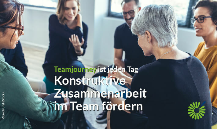 Teamjourney ist jeden Tag: Konstruktive Zusammenarbeit im Team fördern. Blogbeitrag von Eva Hönnecke, Businesscoach Berlin.